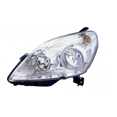 Proiettore sinistro modello h7+h1 elettrico con motore, OPEL ZAFIRA dal 01/2008 al 08/2011