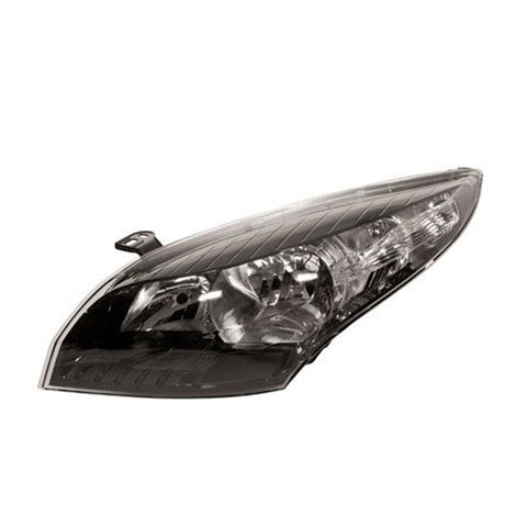 Proiettore sinistro mod. h7+h7 elettrico con motore nero, RENAULT MEGANE dal 11/2008 al 03/2012