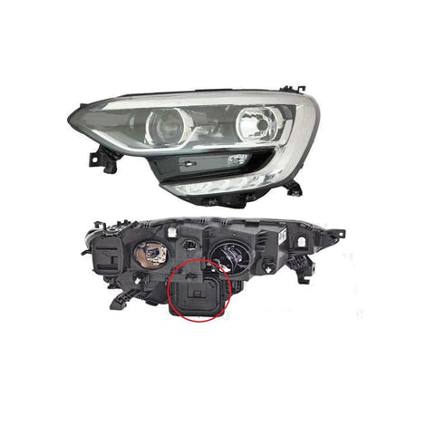 Proiettore h7 h7 c/luce diurna a led predisposto elettricamente sx, RENAULT MEGANE dal 11/2015