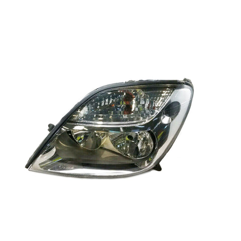 Proiettore sinistro mod. h7+h1 elettrico cromato, RENAULT SCENIC dal 08/1999 al 06/2003