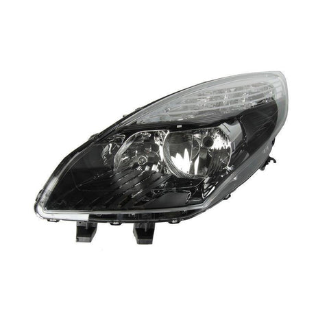 Proiettore sx mod. h7+h7 elettrico senza motore, RENAULT SCENIC-GRAND SCENIC dal 04/2009 al 12/2011