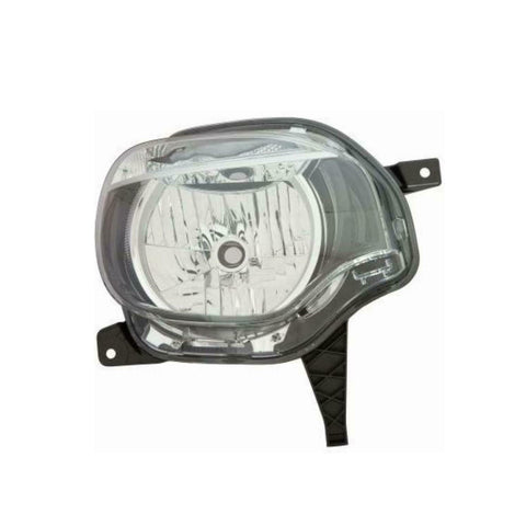 Proiettore sinistro h4 predisposto per regolazione elettrica, RENAULT TWINGO dal 01/2014