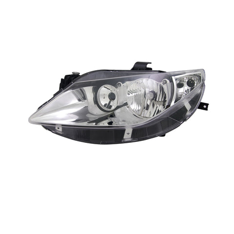 Proiettore sinistro mod. h4 elettrico senza motore, SEAT IBIZA dal 07/2008 al 12/2011