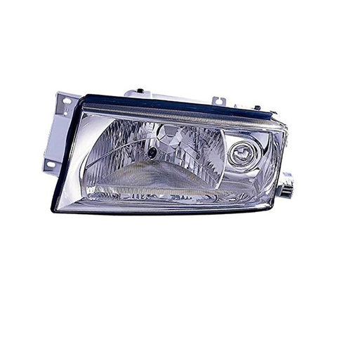 Proiettore sx mod. h3+h4 elettrico con fendi senza motore, SKODA OCTAVIA dal 08/2000 al 03/2004