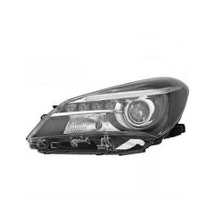 Proiettore hir2 c/lenticolare a led pred. sx, compatibile con TOYOTA YARIS dal 07/2014 al 12/2016