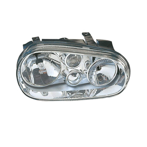 Proiettore sinistro mod. h7+h1 manuale/elettrico, VOLKSWAGEN GOLF dal 10/1997 al 07/2003