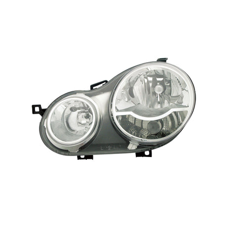 Faro sinistro (tipo AL) con motorino, VOLKSWAGEN POLO dal 07/2002 al 07/2005