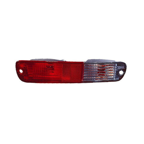 Fanale retronebbia sinistro bianco/rosso, MITSUBISHI PAJERO dal 01/2003 al 12/2006