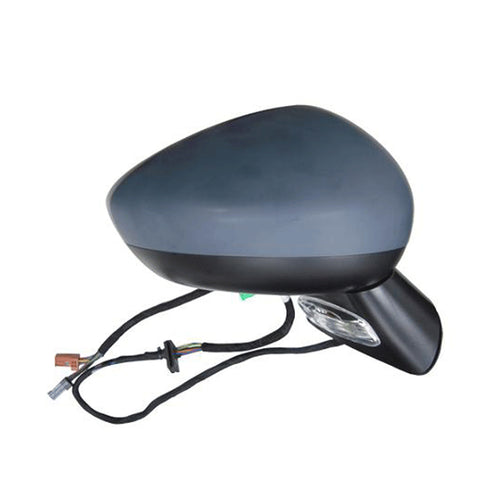 Retrovisore dx elettrico,termico,ribaltabile,fanale,primer,con sonda, CITROEN C4 dal 09/09 al 10/10