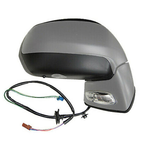 Retrovisore elettrico dx, termico,sonda,fanale,9pin,primer, CITROEN C4 PICASSO dal 01/07 al 10/10