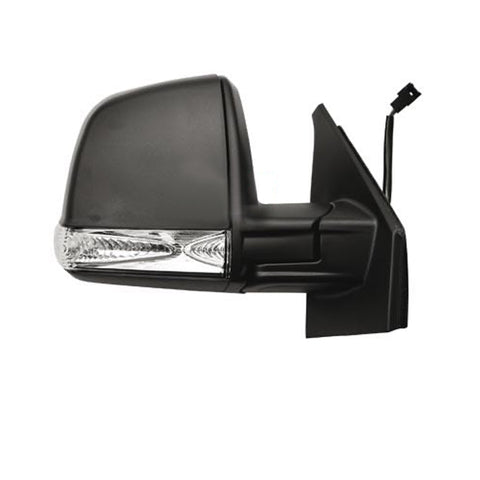 Retrovisore destro elettrico termico nero con fanale 6pin, cargo, OPEL COMBO dal 02/2012