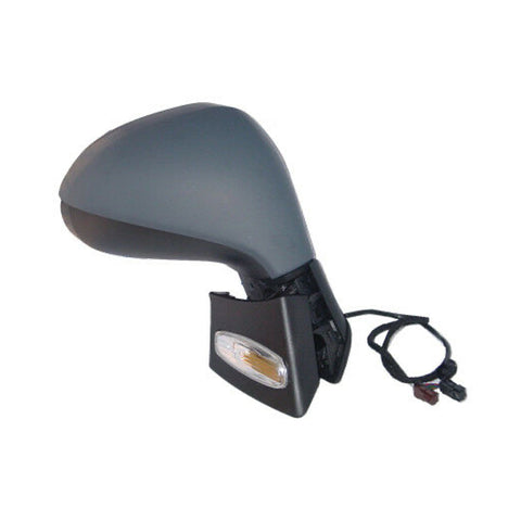 Retrovisore dx elettrico termico primerizzato con sonda e fanale, PEUGEOT 207 dal 06/2009 al 01/2012