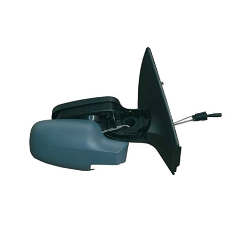 Retrovisore destro meccanico a cavi primerizzato con sonda, RENAULT MEGANE dal 01/2006 al 10/2008