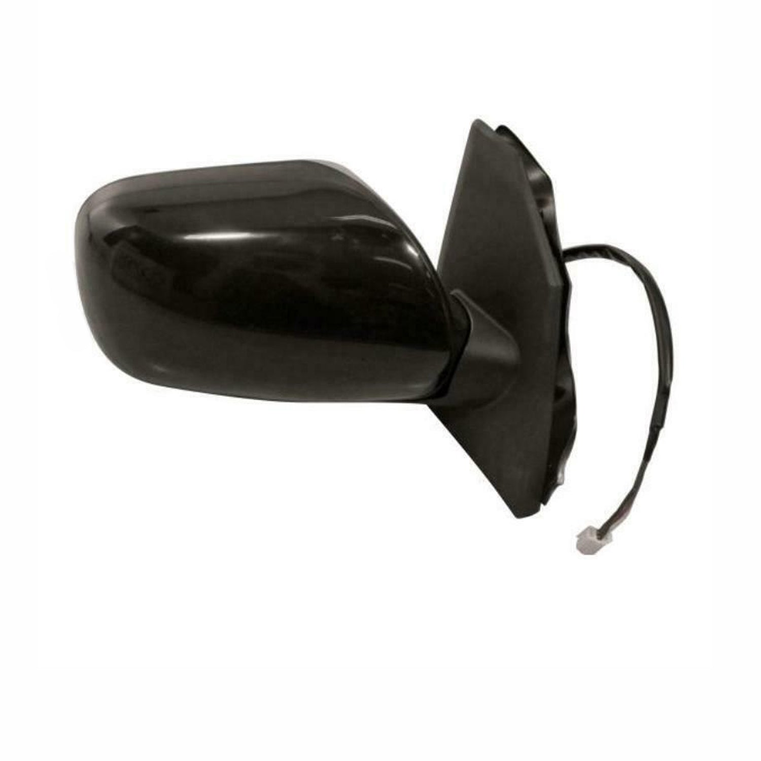 Retrovisore destro elettrico nero convesso/cromato, compatibile con TOYOTA COROLLA dal 02/2002 al 06/2004