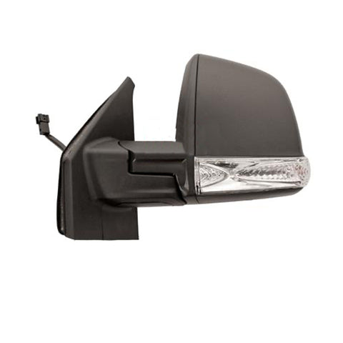 Retrovisore sinistro cavi nero con fanale mod. combi/panorama, FIAT DOBLO' dal 09/2009 al 12/2014