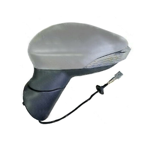 Retrovisore elettrico sx termico,fanale asferico/cromato,6 PIN,calotta primer, FORD B-MAX dal 04/12