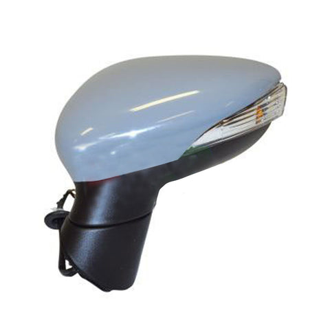 Retrovisore sx elettrico termico primerizzato con fanale 6 pin, FORD FIESTA dal 01/2009 al 12/2012
