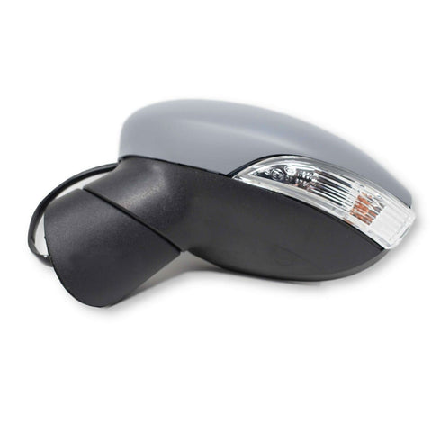 Specchio sx elettrico termico primerizzata chiudibile con fanale, FORD FIESTA dal 01/2009 al 12/2012