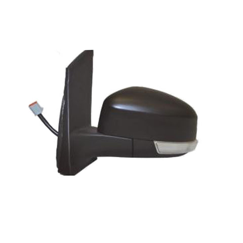 Retrovisore sinistro elettrico termico primerizzato con fanale, FORD FOCUS dal 08/2007 al 02/2011