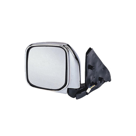 Retrovisore sinistro elettrico cromato, MITSUBISHI PAJERO dal 01/1997 al 12/2000