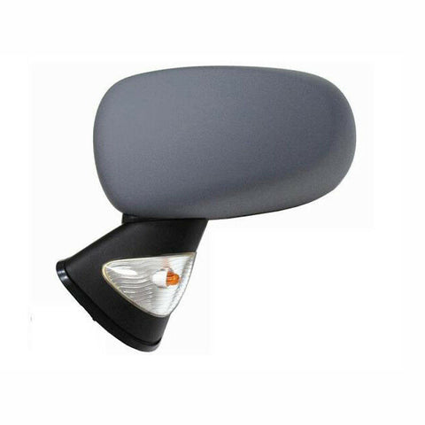 Retrovisore sinistro meccanico primer con fanalino bianco, RENAULT MODUS dal 09/2006 al 12/2007
