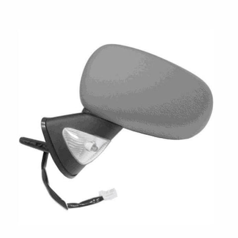 Retrovisore sx elettrico termico primerizzato con fanale bianco, RENAULT MODUS dal 2006 al 12/2007