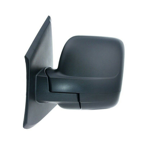 Retrovisore manuale sinistro, calotta nera, RENAULT TRAFIC dal 01/2014