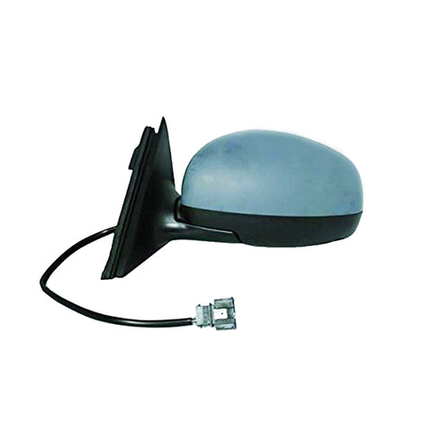 Retrovisore sinistro elettrico termico primerizzato, SKODA FABIA dal 01/2007 al 03/2010