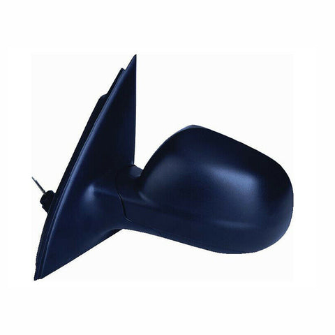 Retrovisore sinistro a cavi nero asferico/cromato grande, VOLKSWAGEN LUPO dal 2001 al 04/2005