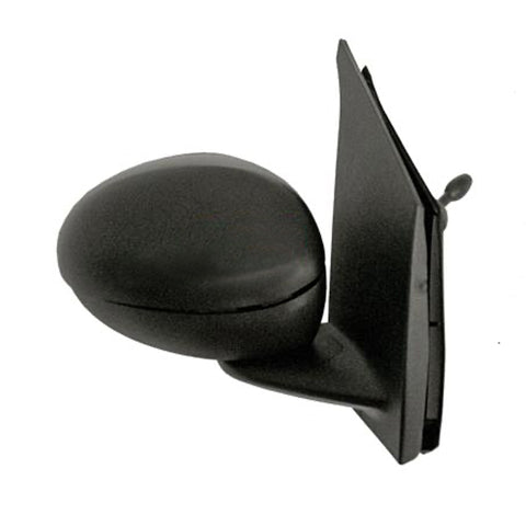 Retrovisore destro a cavi nero convesso, PEUGEOT 107 dal 04/2005 al 01/2012