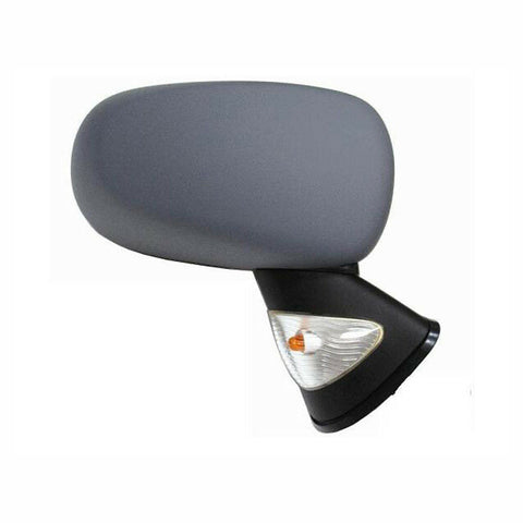Retrovisore destro meccanico primer con fanalino bianco, RENAULT MODUS dal 09/2006 al 12/2007