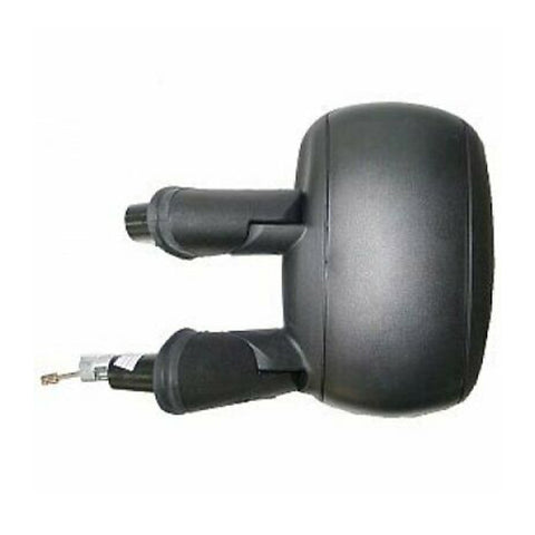 Retrovisore sinistro meccanico nero, FIAT DOBLO' dal 01/2000 al 10/2005