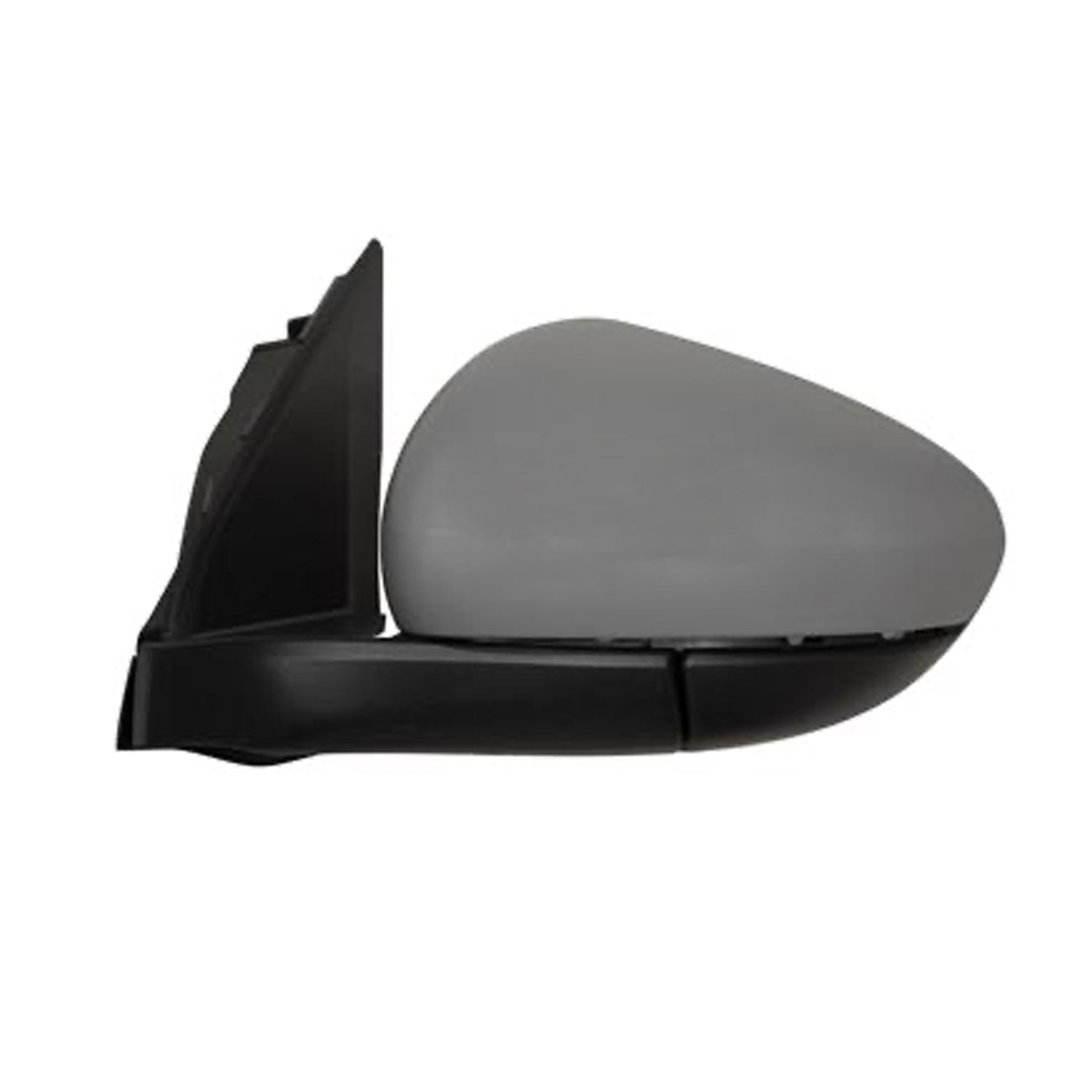 Retrovisore sinistro elettrico termico con primer convesso/cromato, compatibile con FIAT TIPO dal 12/2015