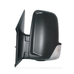 Retrovisore sinistro manualecon fanale cavo corto mod. 06 09, compatibile con MERCEDES SPRINTER dal 04/2006 al 12/2012