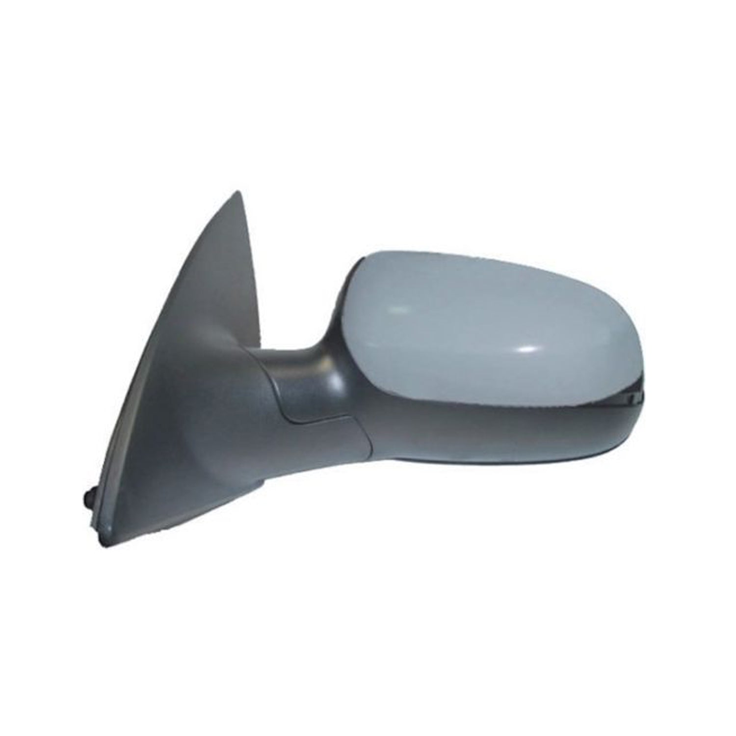 Retrovisore sinistro a cavi primerizzato, compatibile con OPEL CORSA dal 10/2000 al 09/2003