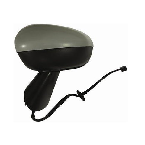 Retrovisore sinistro elettrico termico calotta primerizzata corpo nero, OPEL MERIVA dal 01/2014