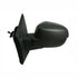 Retrovisore sinistro meccanico nero, compatibile con RENAULT TWINGO BASIC dal 2/2010 al 01/2012