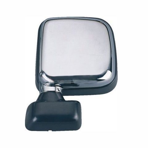 Retrovisore sinistro manuale cromato, TOYOTA HILUX PICKUP dal 01/1998 al 12/2000