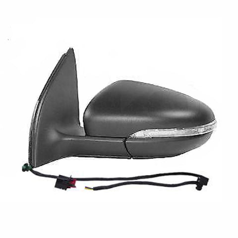Retrovisore sx elettrico termico primer, 6 pin, VOLKSWAGEN GOLF GTI-GTD-R dal 09/2009 al 02/2013
