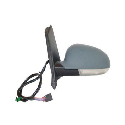 Retrovisore sx elettrico termico primer con fanale, VOLKSWAGEN GOLF PLUS dal 10/2005 al 06/2009