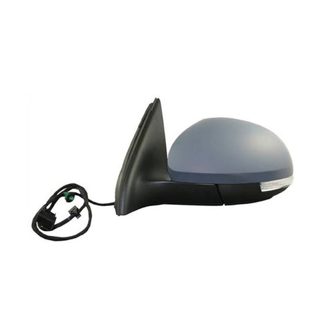 Retrovisore sx elettrico termico primerizzato con fanale, VOLKSWAGEN TIGUAN dal 05/2011 al 12/2015