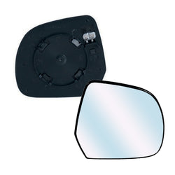 Piastra specchio destra convessa termica cromata, compatibile con DACIA DUSTER dal 05/2010 al 12/2012