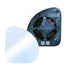 Piastra specchio superiore destro convessa termica, compatibile con FIAT MULTIPLA dal 04/1999 al 06/2004