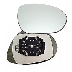 Piastra specchio destra convessa termica cromata, compatibile con NISSAN JUKE dal 01/2011 al 03/2014