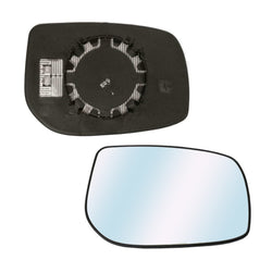 Piastra specchio destra convessa termica cromata, compatibile con TOYOTA AURIS dal 03/2010 al 12/2012