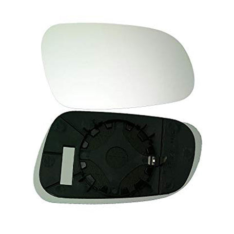 Piastra specchio destra convessa termica cromata, VOLKSWAGEN FOX dal 01/2004 al 12/2009