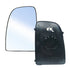 Piastra specchio sx convesso superiore, compatibile con FIAT DUCATO dal 08/2006 al 06/2014