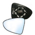 Piastra specchio sinistra convessa termica cromata, compatibile con FIAT TIPO dal 12/2015