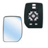 Piastra specchio sinistra termico, compatibile con FORD TRANSIT dal 03/2000 al 03/2006