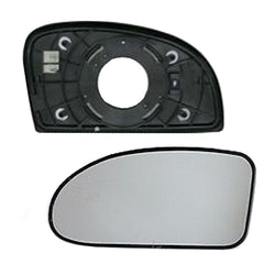 Piastra specchio sinistra convessa termica cromata, compatibile con HYUNDAI GETZ dal 02/2005 al 12/2008